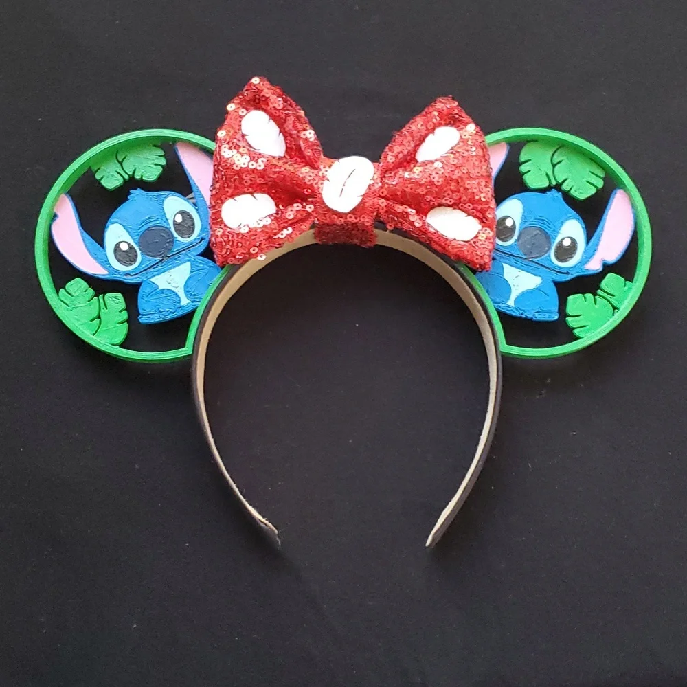 Disney Stitch Ears Headband - Picture 1 of 8